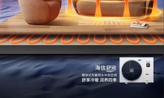 线控器妙处满足家庭个性化温度需求J9国际网站海信舒润中央空调：(图1)