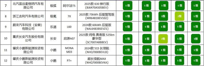 12款车型公布买车请认准这个标九游会j9登录电耗表现亮眼的(图7)